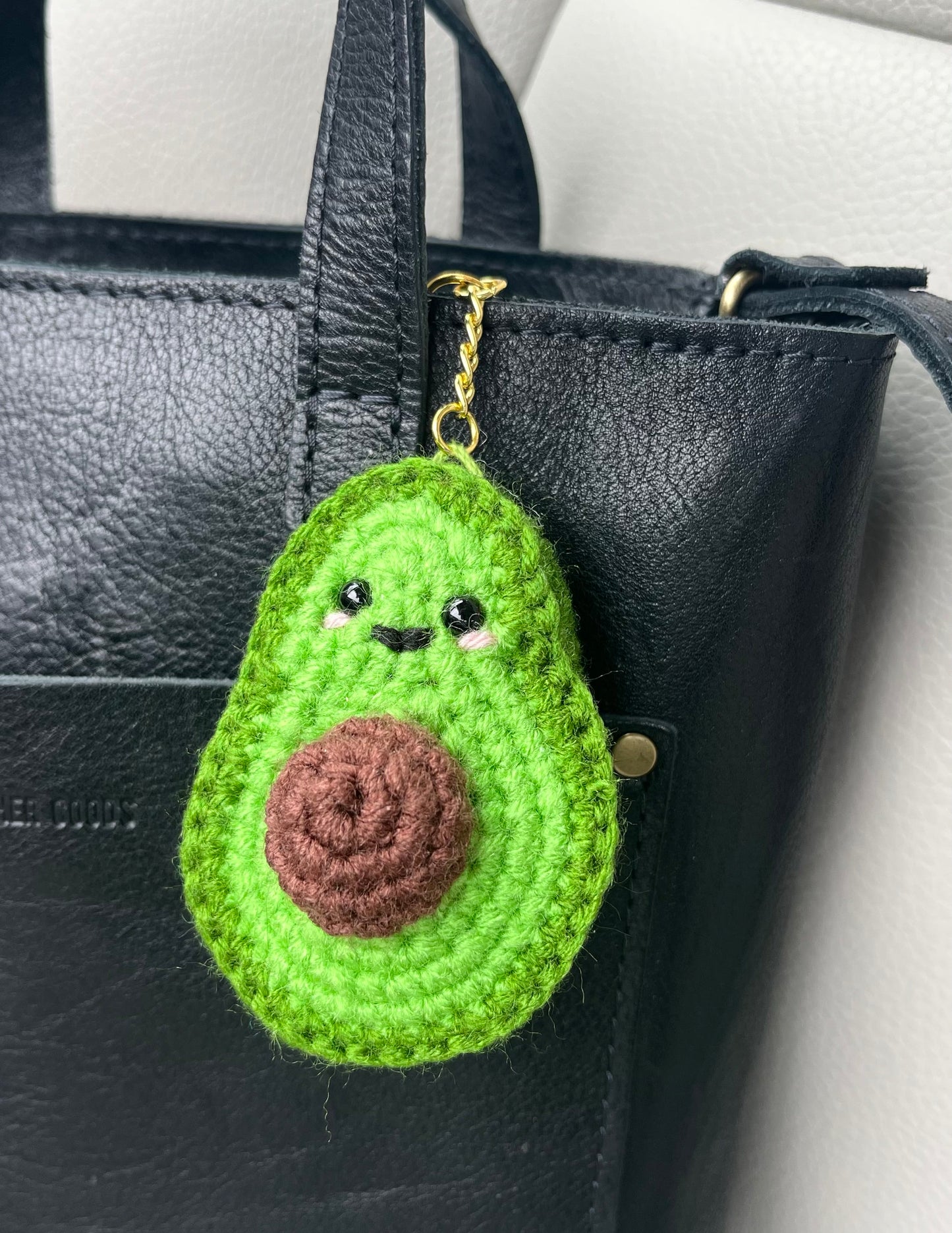 Avocado Keychain