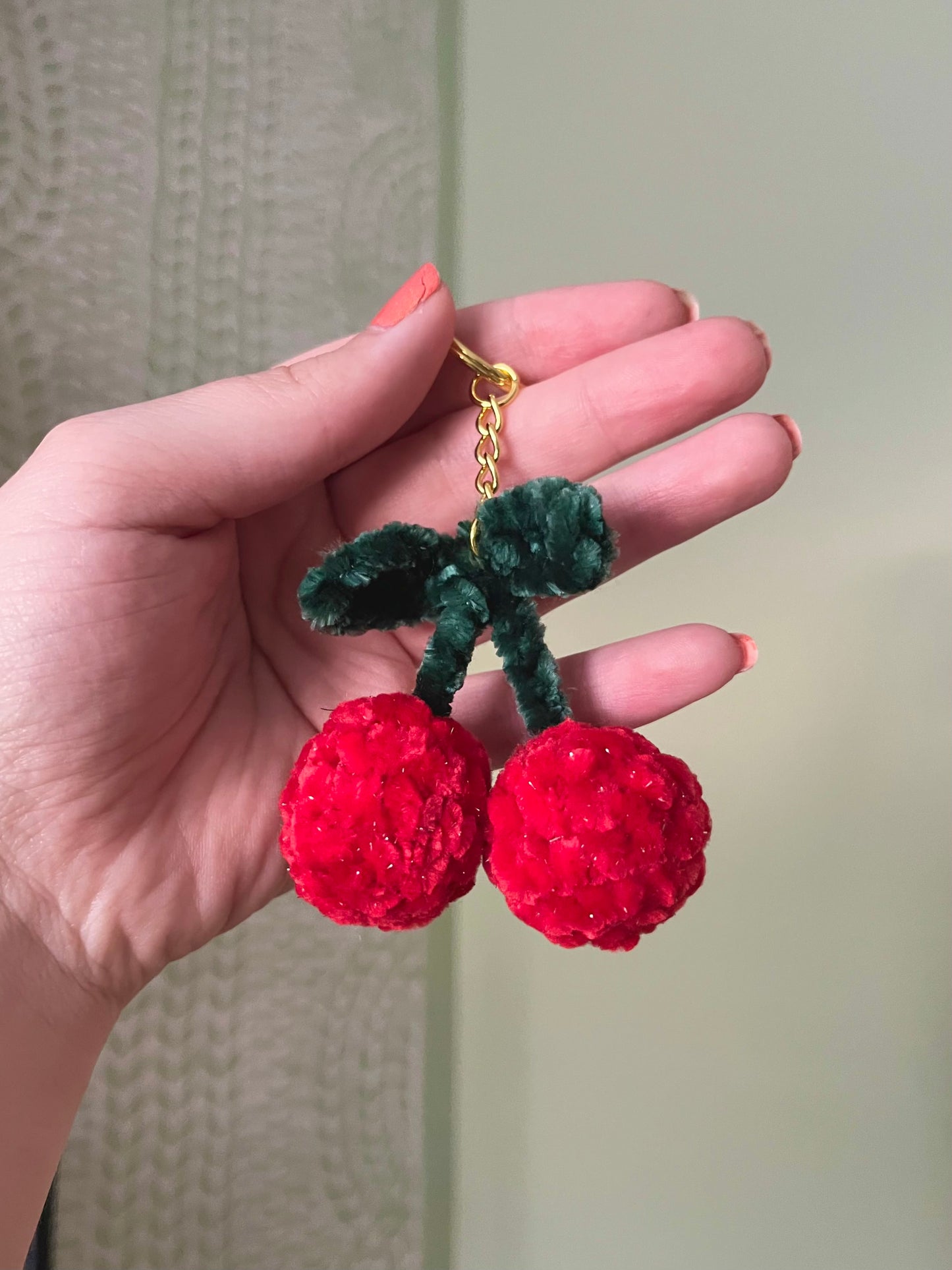 Cherry Keychain