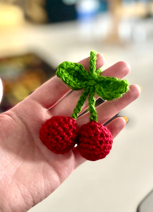 Cherry Keychain