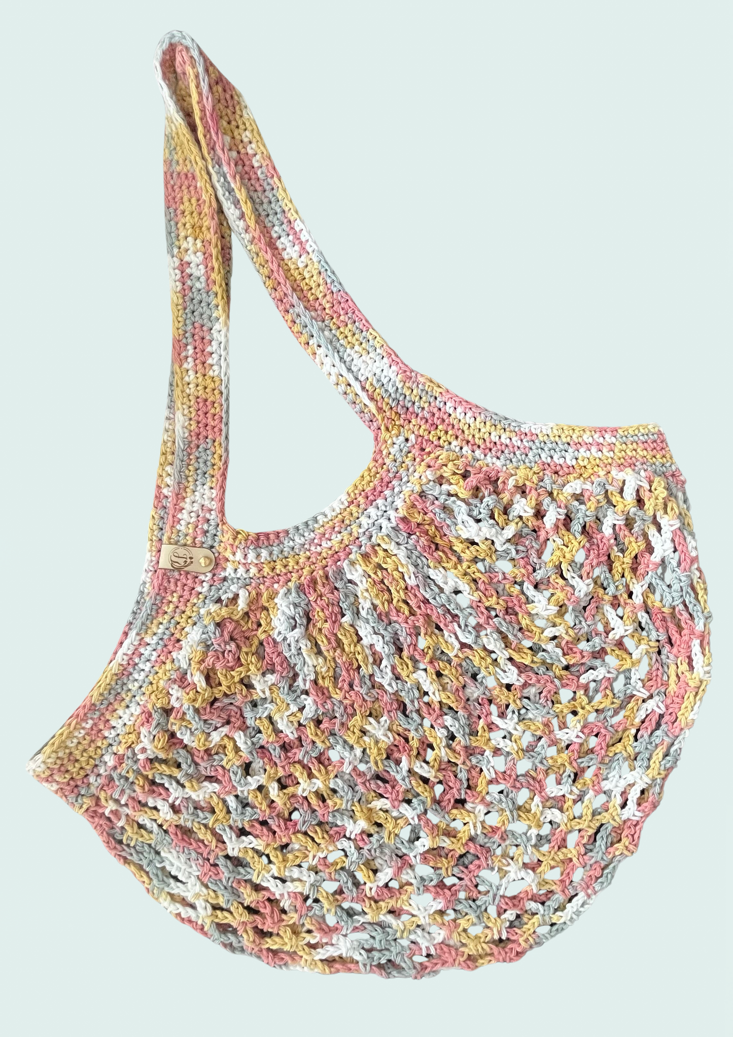 *CUSTOM* Mesh Market Bag