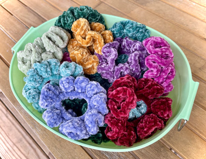 *MYSTERY* 2 Pack Velvet Hair Scrunchies