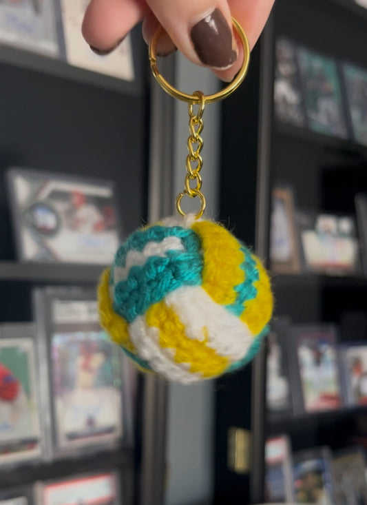 Volleyball Keychain